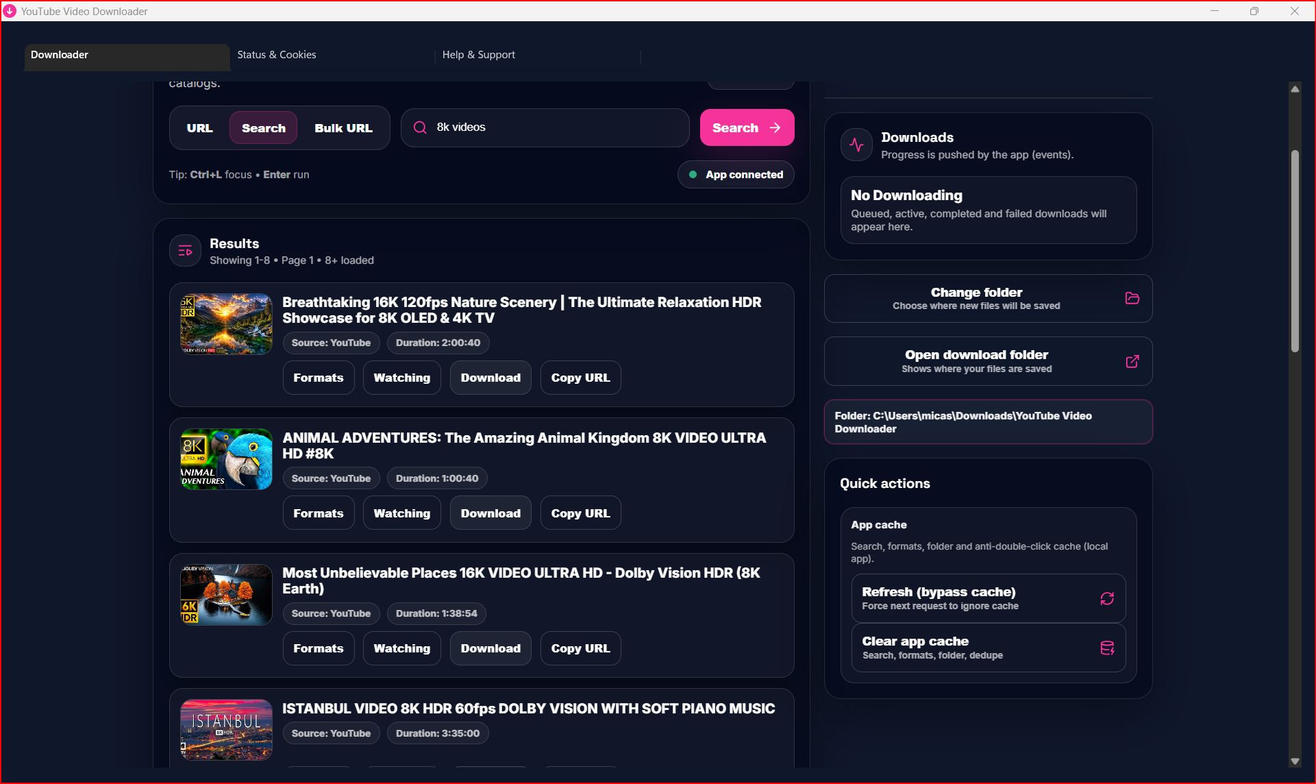 YT Video Downloader - pro search results and download manager